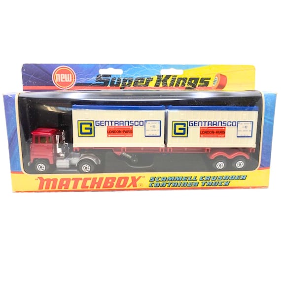 1970s Vintage Matchbox Superkings K17-2 Scammell Crusader