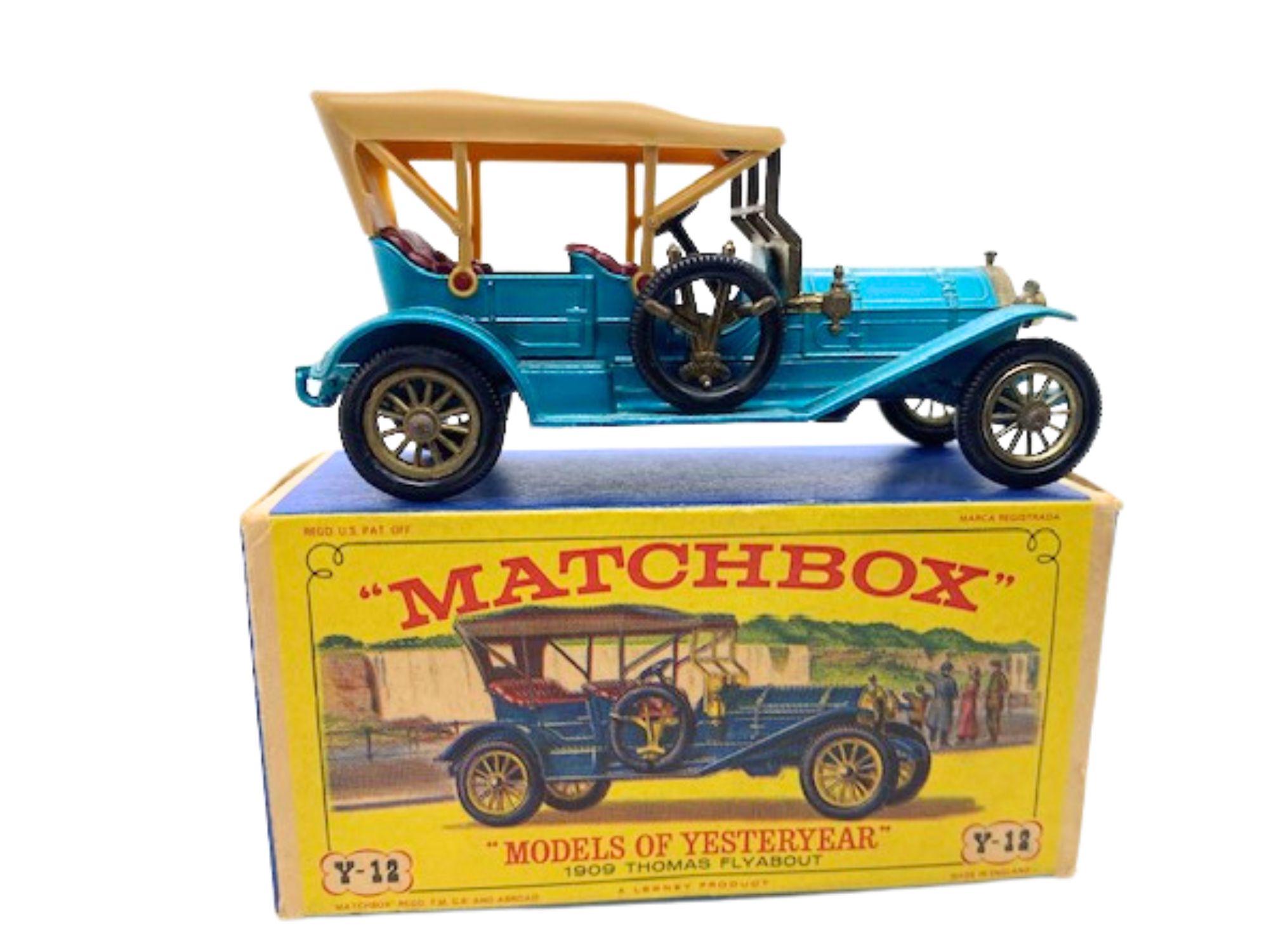 1960年代ヴィンテージ マッチボックス Y12-2 MOY 1909 トーマス 