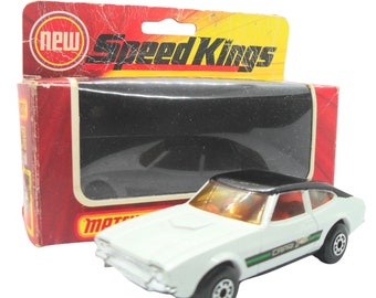 1970s Vintage Matchbox Speed Kings K-59 Ford Capri MkII. Toy Collectible. Made in England