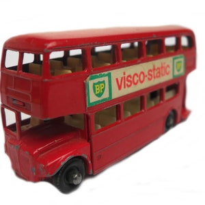 1950s Vintage Matchbox Lesney 5c Routemaster Bus Toy Collectible Made in England