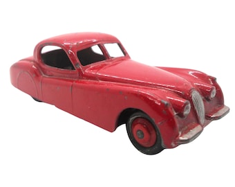 1950s Vintage Dinky 157 Jaguar XK120. Toy Collectible. Made in England