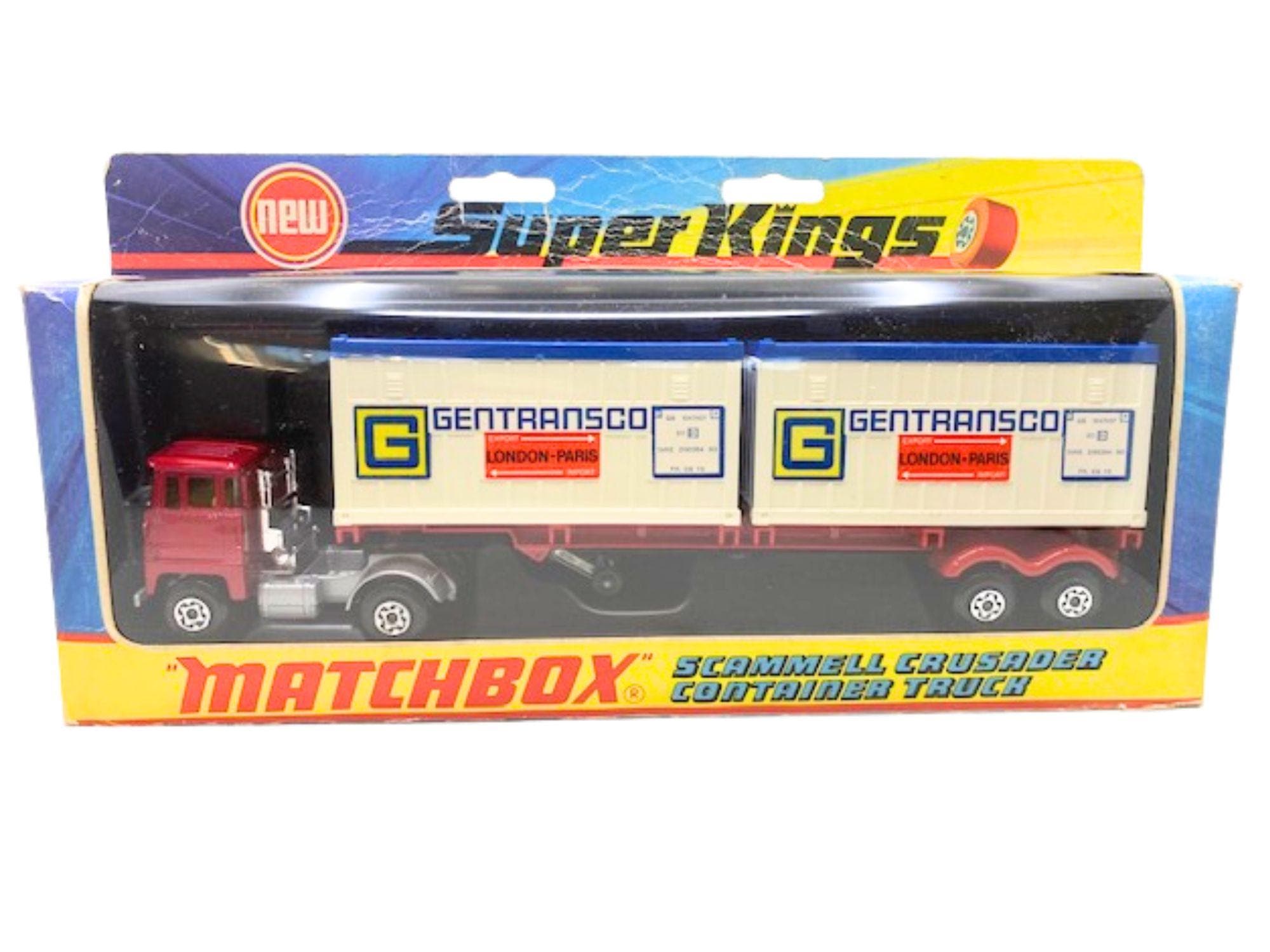 マッチボックス スーパーキングス K-17 スカメル コンテナトラック 英国製 1970年代のヴィンテージ マッチボックス スーパーキングス K17-2