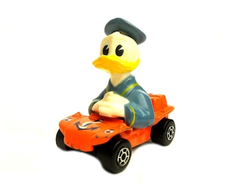 1970s Vintage Matchbox Disney Series No:2 Donald Duck Buggy Toy Collectible Made in England