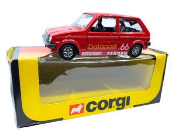 1960s Vintage Corgi 334 Mini Cooper 