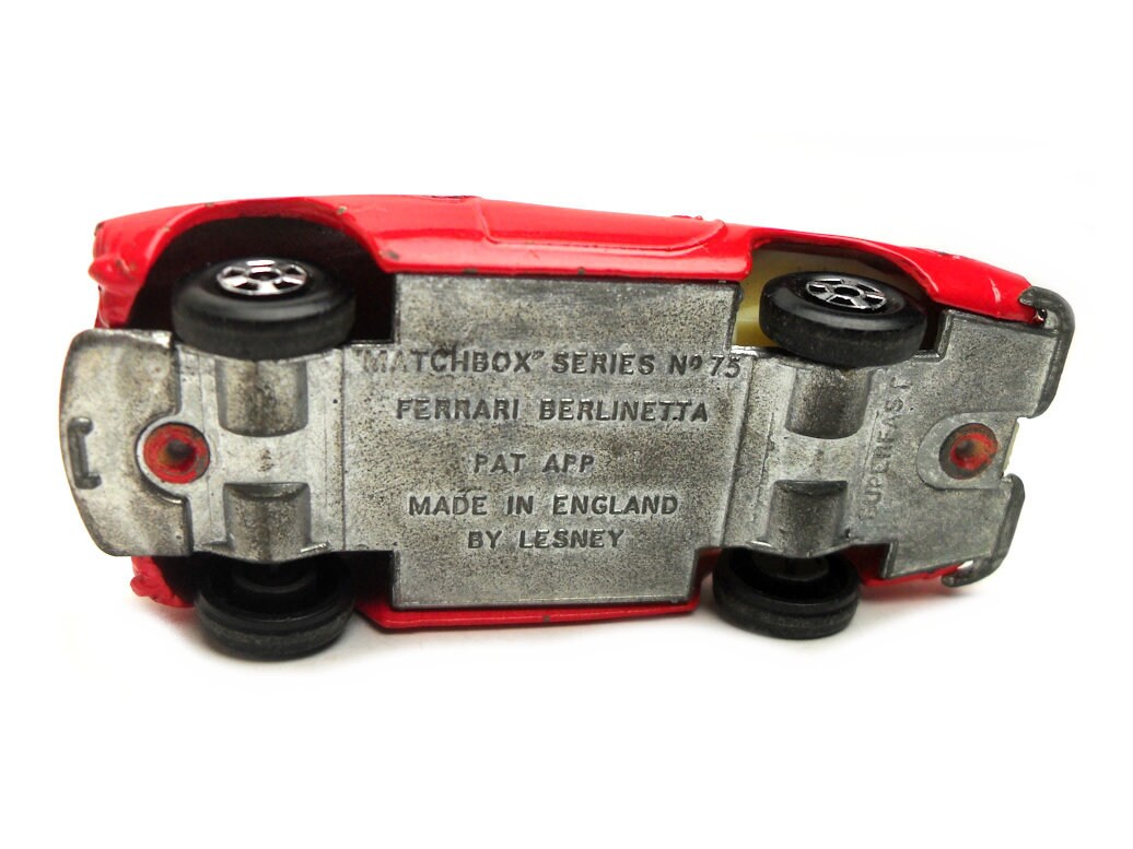 1/64 Matchbox Sperfast No.75 Ferrari Berlinetta 1960 Cherry