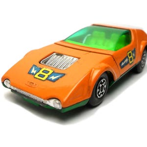 1970s Vintage Matchbox 59d Superfast Mecury Fire Chief Car. Toy