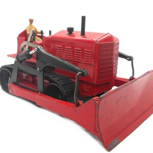 1950er Jahre Vintage Dinky 561 Blaw Knox Bulldozer Spielzeug