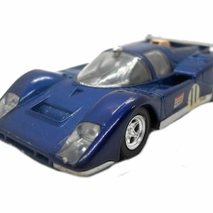 1970s Vintage Solido 197 Ferrari 512M Sunoco Racing Car. Collectible. Made in England