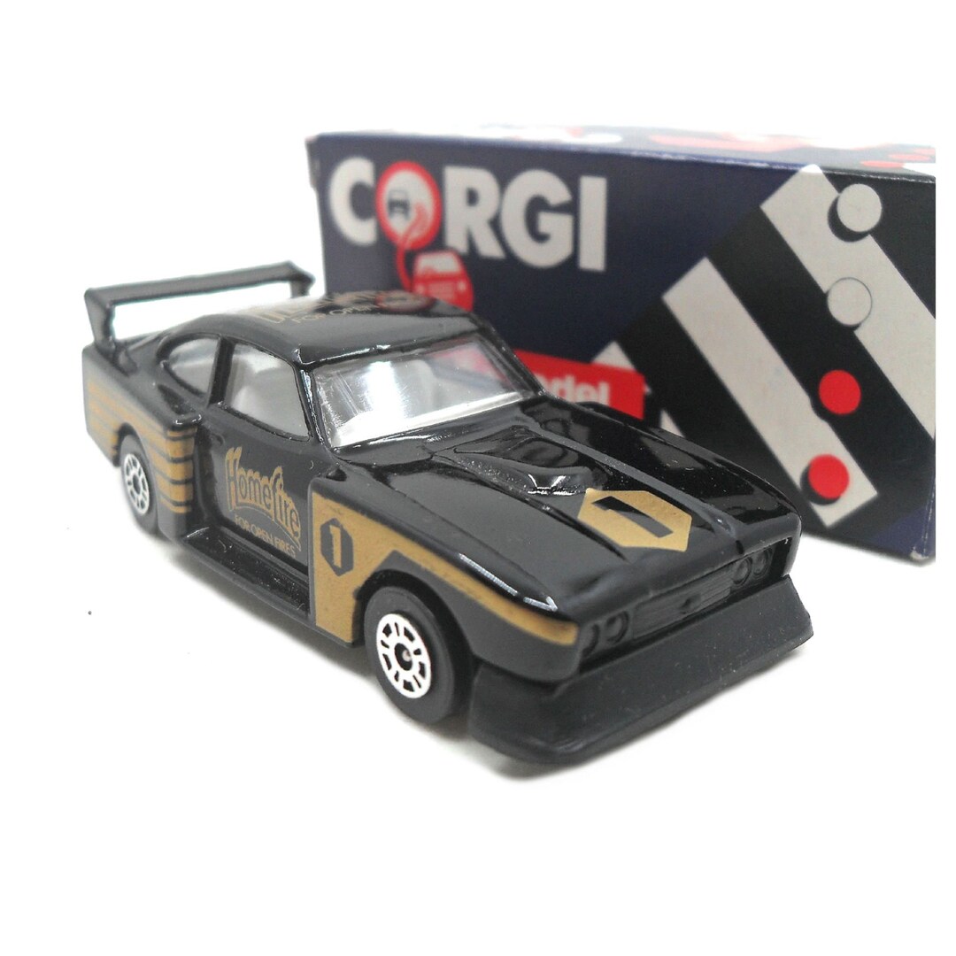 1980s Vintage Corgi Juniors Ford Capri 3.0S Zakspeed, Racing