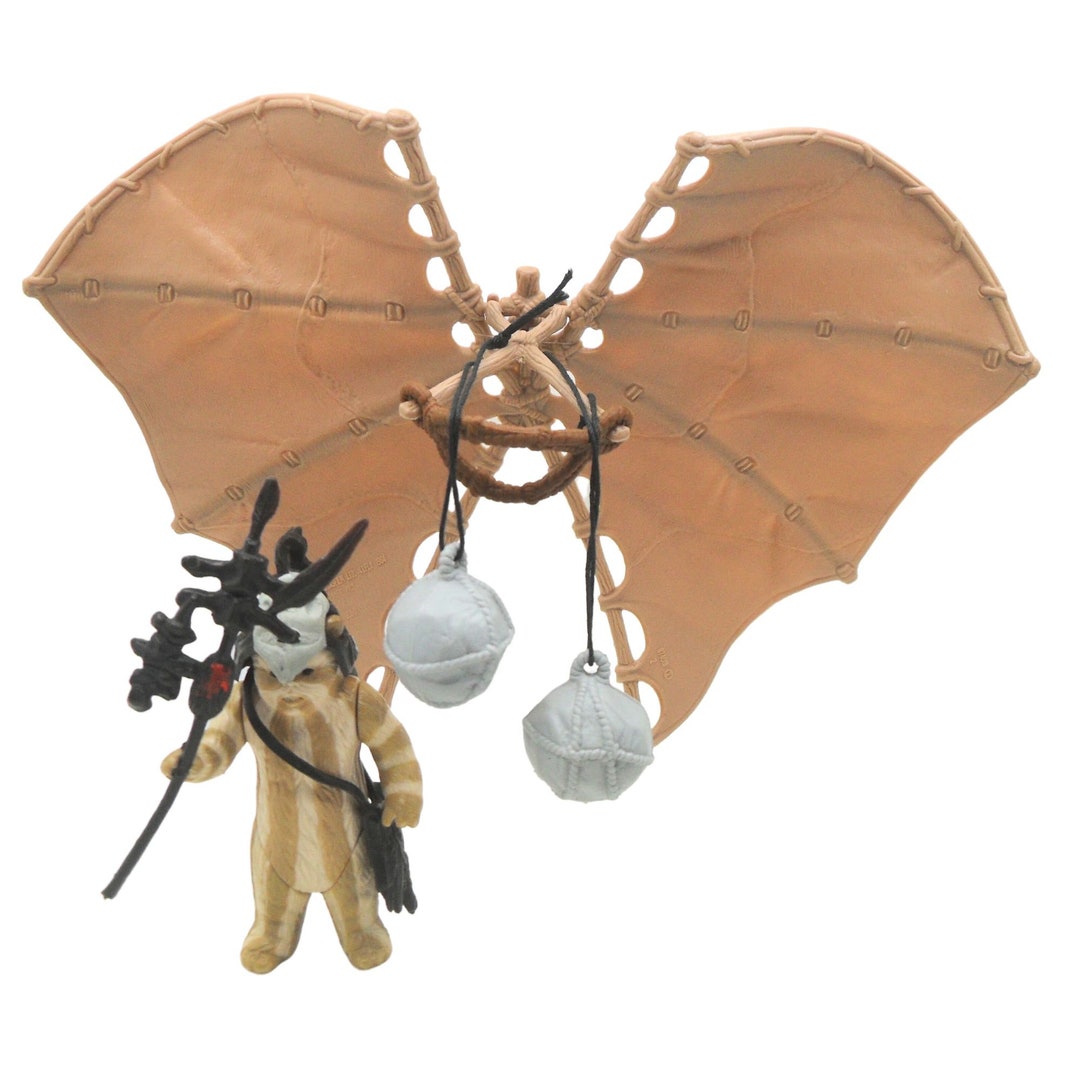 i*a様 Star Wars Combat Glider Kenner Vintage 1980s Kenner Star Wars Ewok Combat Glider With Logray