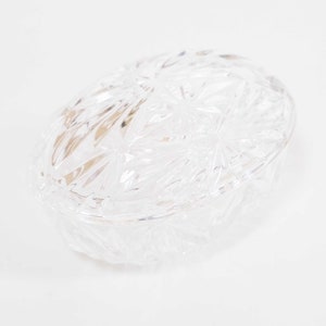 Vintage crystal glass