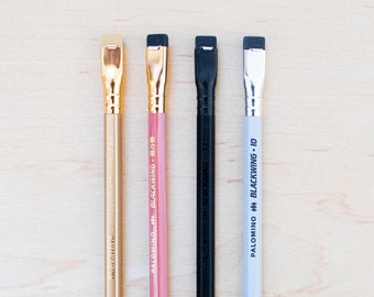 4 Blackwing Pencil Set: Diana, 10001, 33 1/3, 10, Graphite Pencils, Palomino Volume, Drawing Writing, Stationery Gift