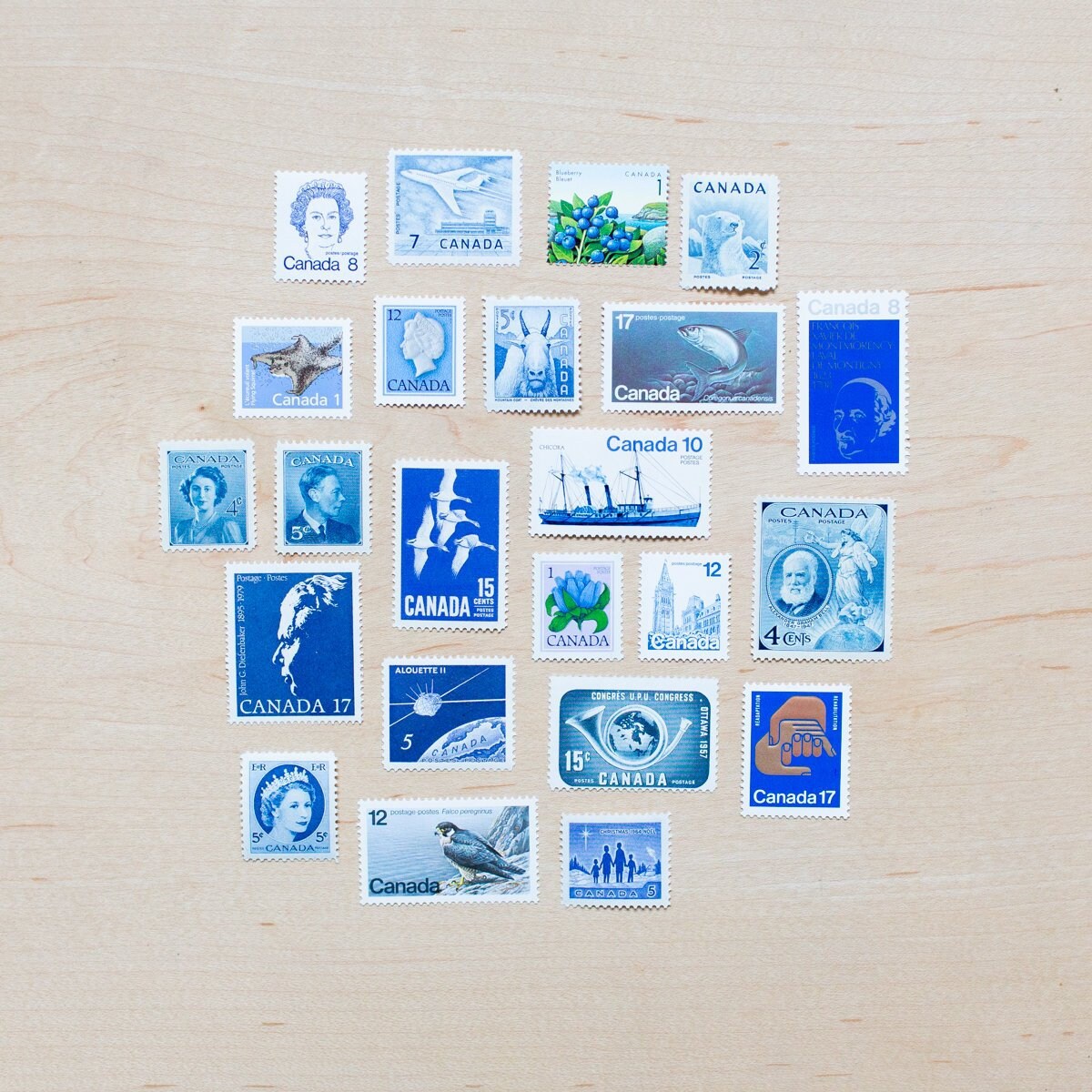 23 Blue Postage Stamps Canadian Vintage Color Lot Flowers Etsy 23 Blue Postage Stamps Canadian Vintage Color Lot Flowers Etsy