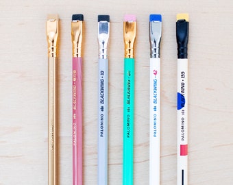 6 Blackwing Volumes Set: Diana PMA, 10001, 10, 811, 42, 155, Graphite Pencil, Palomino Pencils, Gift for Designers