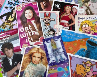 Y2K Retro Nostalgic Valentine Cards Mystery Pack