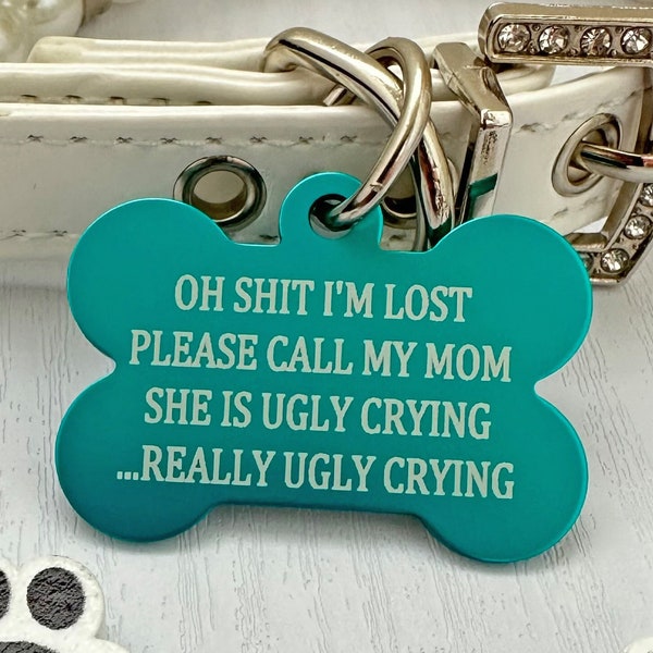 Funny Dog Tag Sayings Etsy