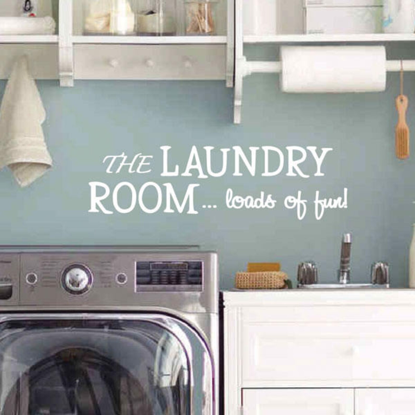 Laundry Room Wall Decal Laundry Room Decor Laundry Room Etsy