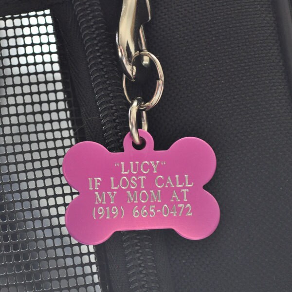 Personalized Pet Tags Pet Id Tags 7 Colors Available Etsy Canada