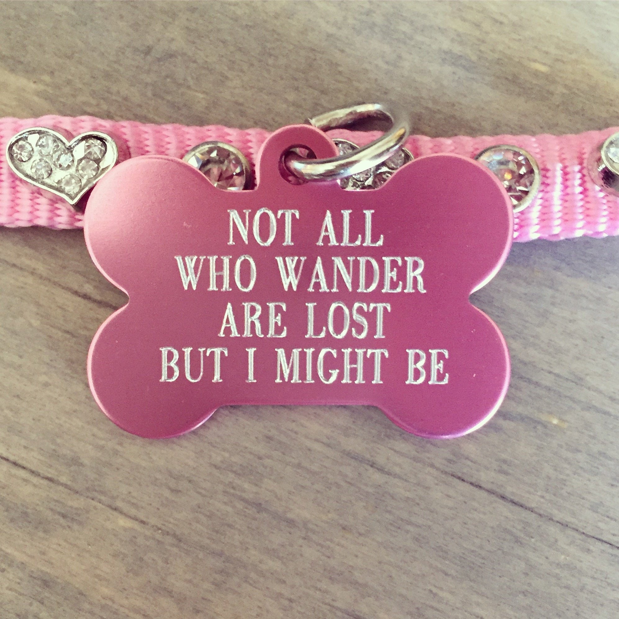 Personalized Pet Tags All Who Wander Dog Id Tag Custom - Etsy