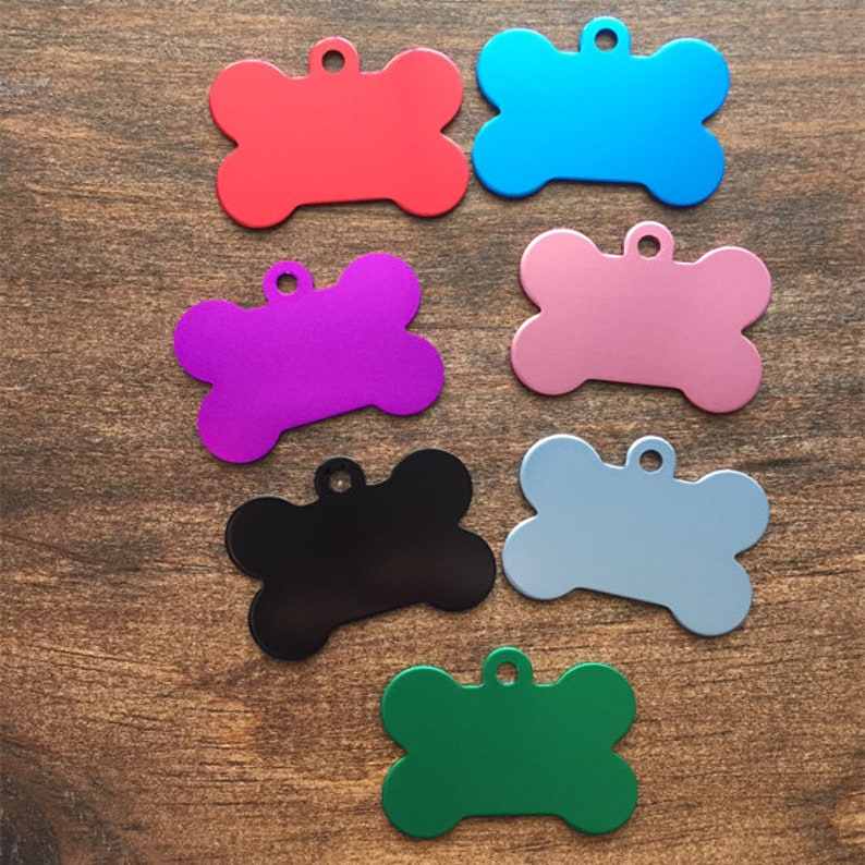 personalized-pet-tags-simple-text-pet-gift-dog-id-tag-etsy
