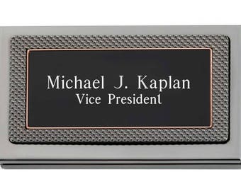 Personalized Business Card Holder (Case) custom engraved CardP3AD