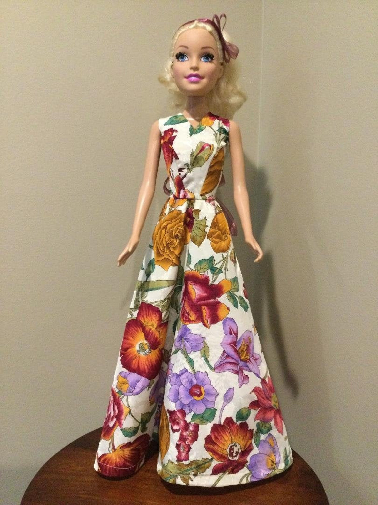 28in Barbie's Flower Garden Gown Etsy