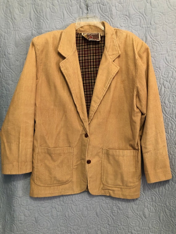 Vintage Woman’s Sheplers Western Store Corduroy Ja