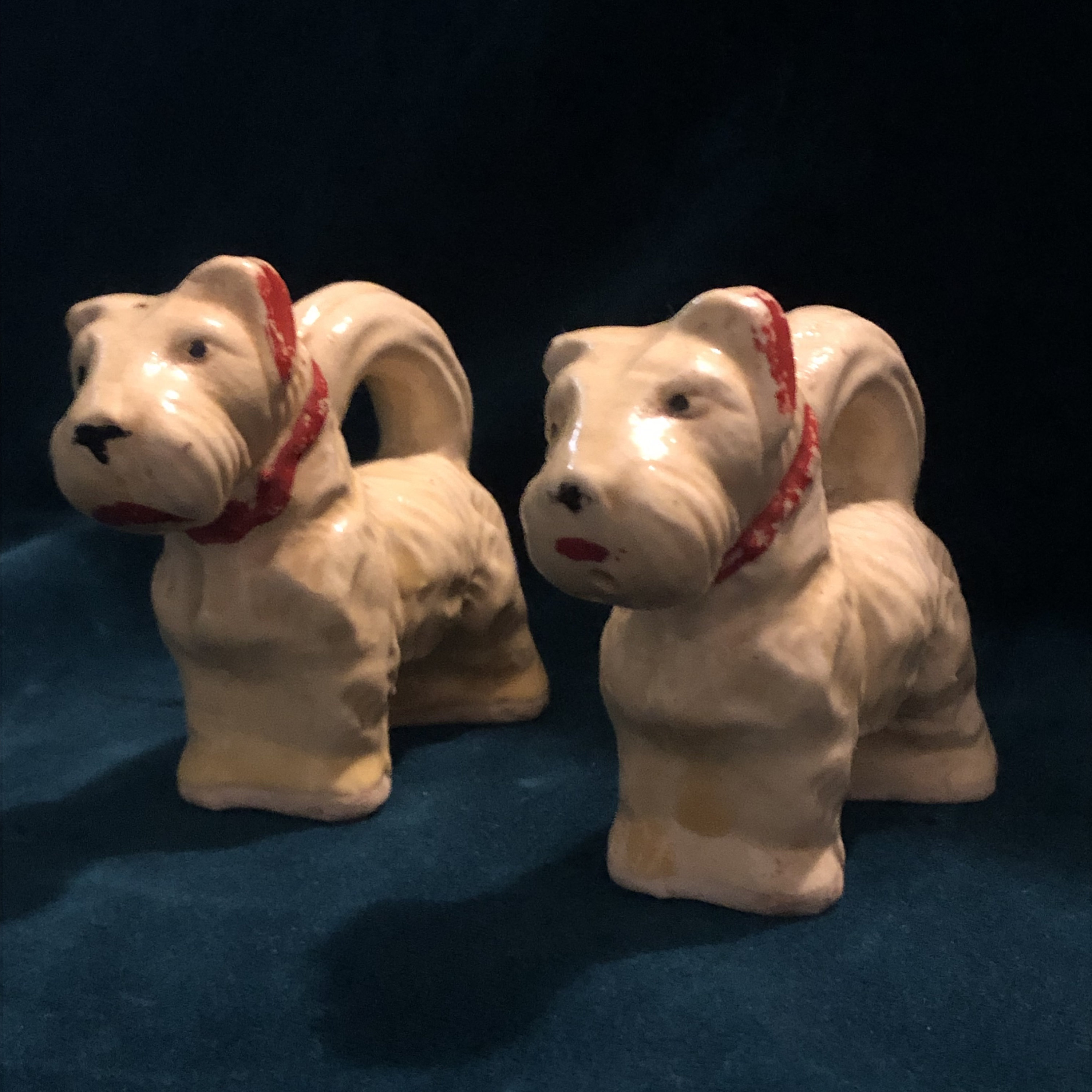 Vintage MCM Schnauzer Salt & Pepper Shakers