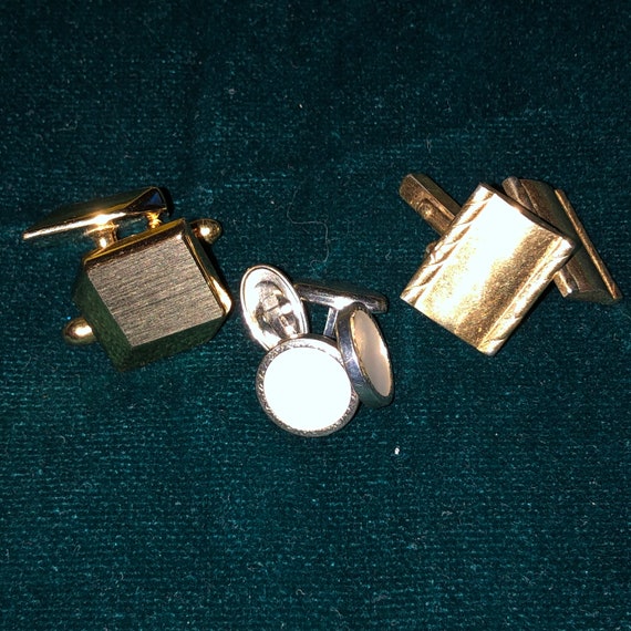 Lot of 3 Sets of MCM Cufflinks - image 1