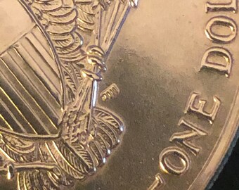 1987 American Silver Eagle/ Walking Liberty Silver Dollar - Etsy