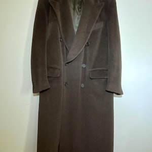 Vintage Armani Long Coat - Etsy