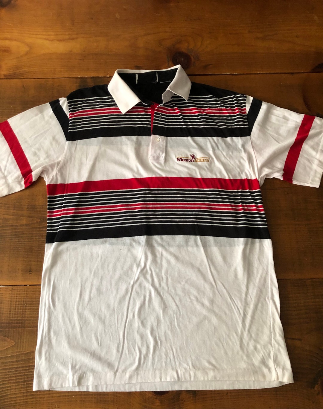 Vintage Winston Million Racing Golf Shirt Etsy