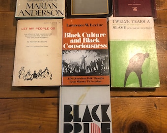 Lot of 7 African American History Books