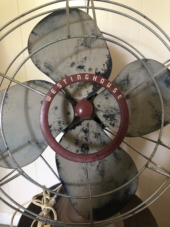 Vintage Westinghouse Atomic 1950's Bullet Base Fan - Etsy
