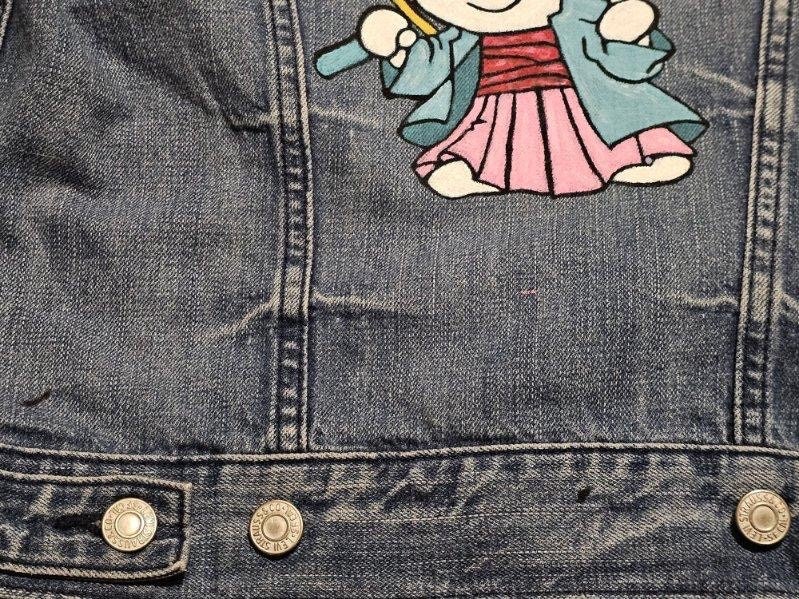 Mirella Denim Jacket | Casual denim-look jasje voor vrouwen - Alice