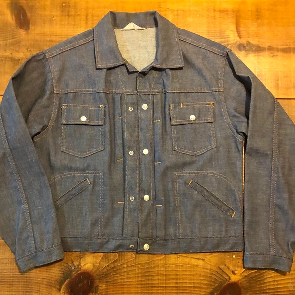 Vintage 1970’s  Ranchcraft Penn-Prest Denim Jacket by JC Penney