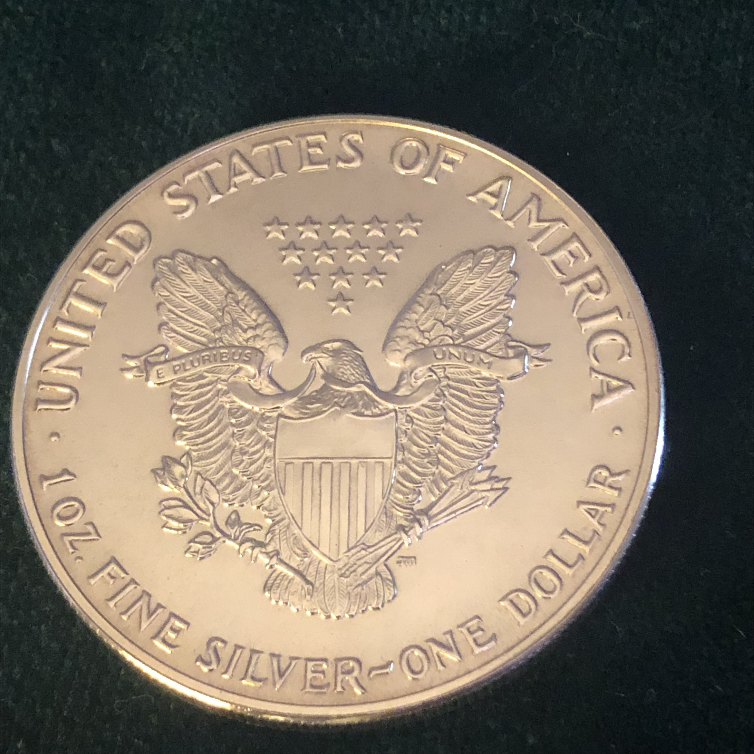 1987 American Silver Eagle/ Walking Liberty Silver Dollar - Etsy