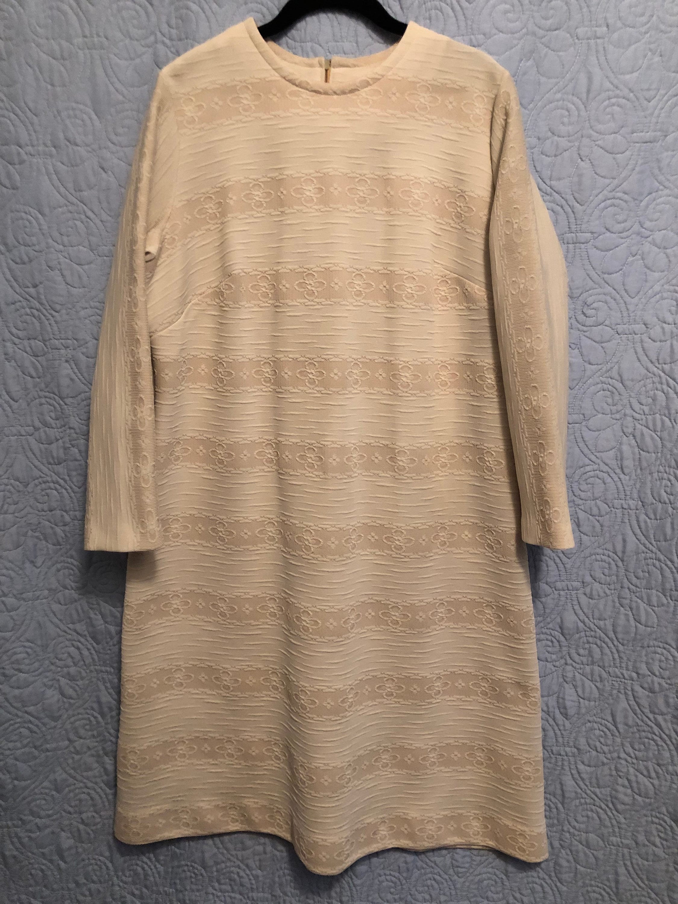 90'S Vintage Puritan V-neck Striped T-shirt, Men's XL cotton Blue type light blue Vintage Second Hand main image 1