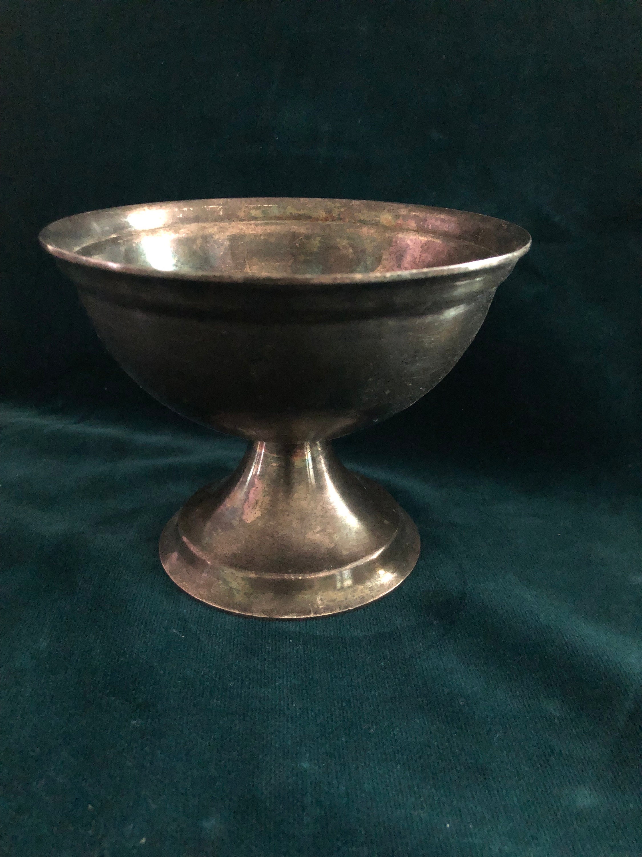 Reed & Barton Silver Soldered Pedestal Bowl #2830 - Etsy