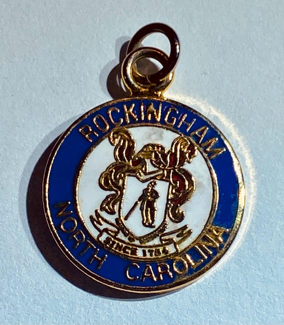 Rockingham, North Carolina Pendant/Charm