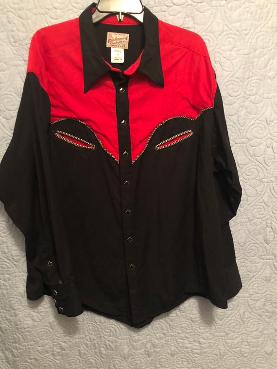 Vintage Mens Rockmount Ranch Wear Shirt