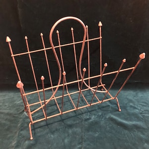 Brutalist MCM Magazine Rack