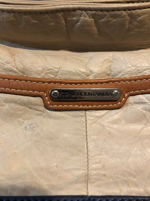 Leather Stone Mountain Handbag - image 3