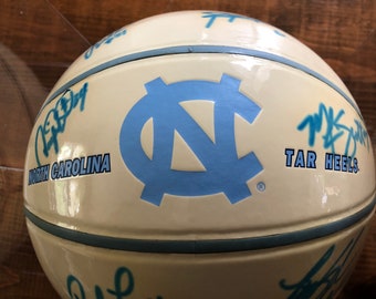 UNC Tarheels 2004-2005 Men's Team Basketball Autographed