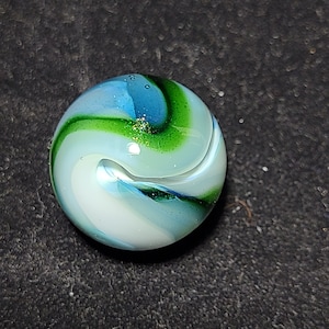 UV Reactive Handmade Glass Swirl Marble