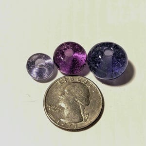 3 Boss Solid Glass Beads CFL Reactive