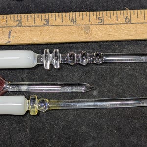 Handmade Glass Stakes for Potted Plants