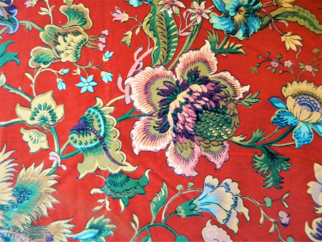 House of Hackney Majorelle Velvet in Hennadecorative Throw Pillow Euro