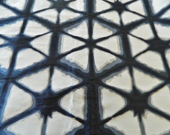 Entangle Indigo Geometric Decorative Throw Pillow Cover Lumbar Euro Sham Fabricut Fabric Woven Faux Silk Made to Order