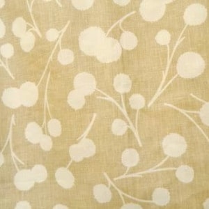 Kravet Burnet Natural By Thom Filicia- Window Valance / Corded, Lined, Scalloped Rod Pocket Valance/ Linen